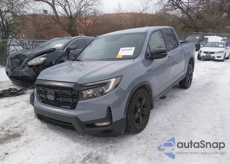 2025 Honda Ridgeline Black Edition from USA, damaged, VIN 5FPYK3F80SB015427